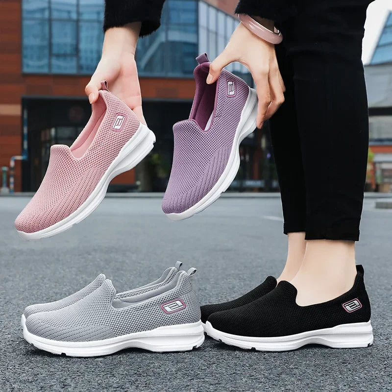 Shoes for Women Breathable - Flats Low Tennis Shoes