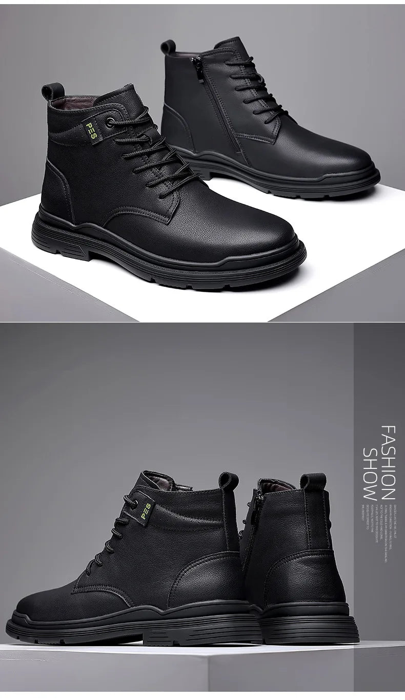 Men's Genuine Leather Boots