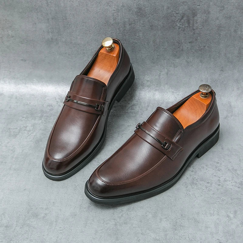 Men's Classic Leather Dress Shoes