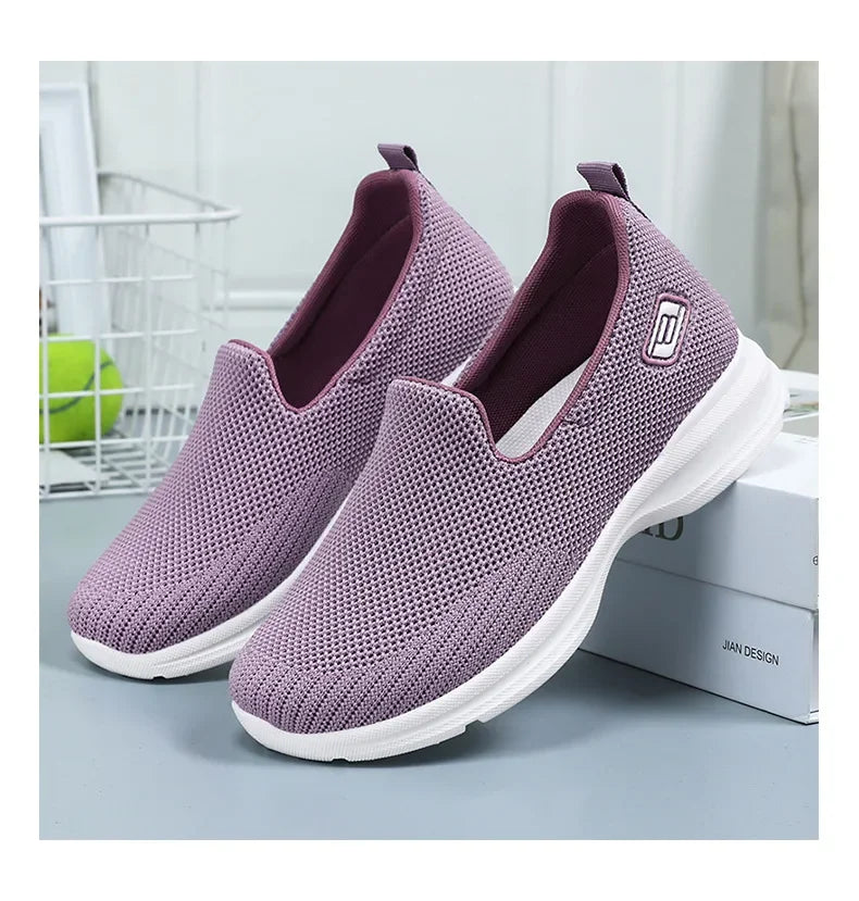 Shoes for Women Breathable - Flats Low Tennis Shoes