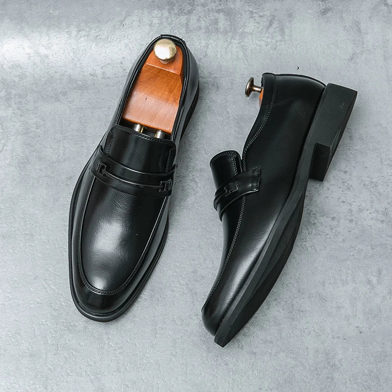 Men's Classic Leather Dress Shoes