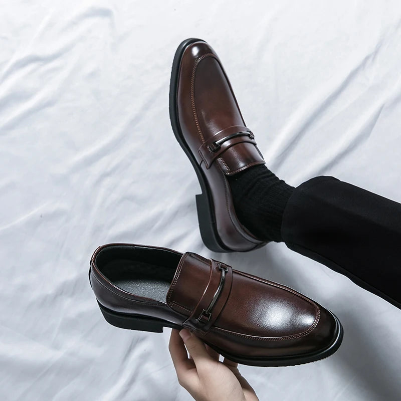 Men's Classic Leather Dress Shoes