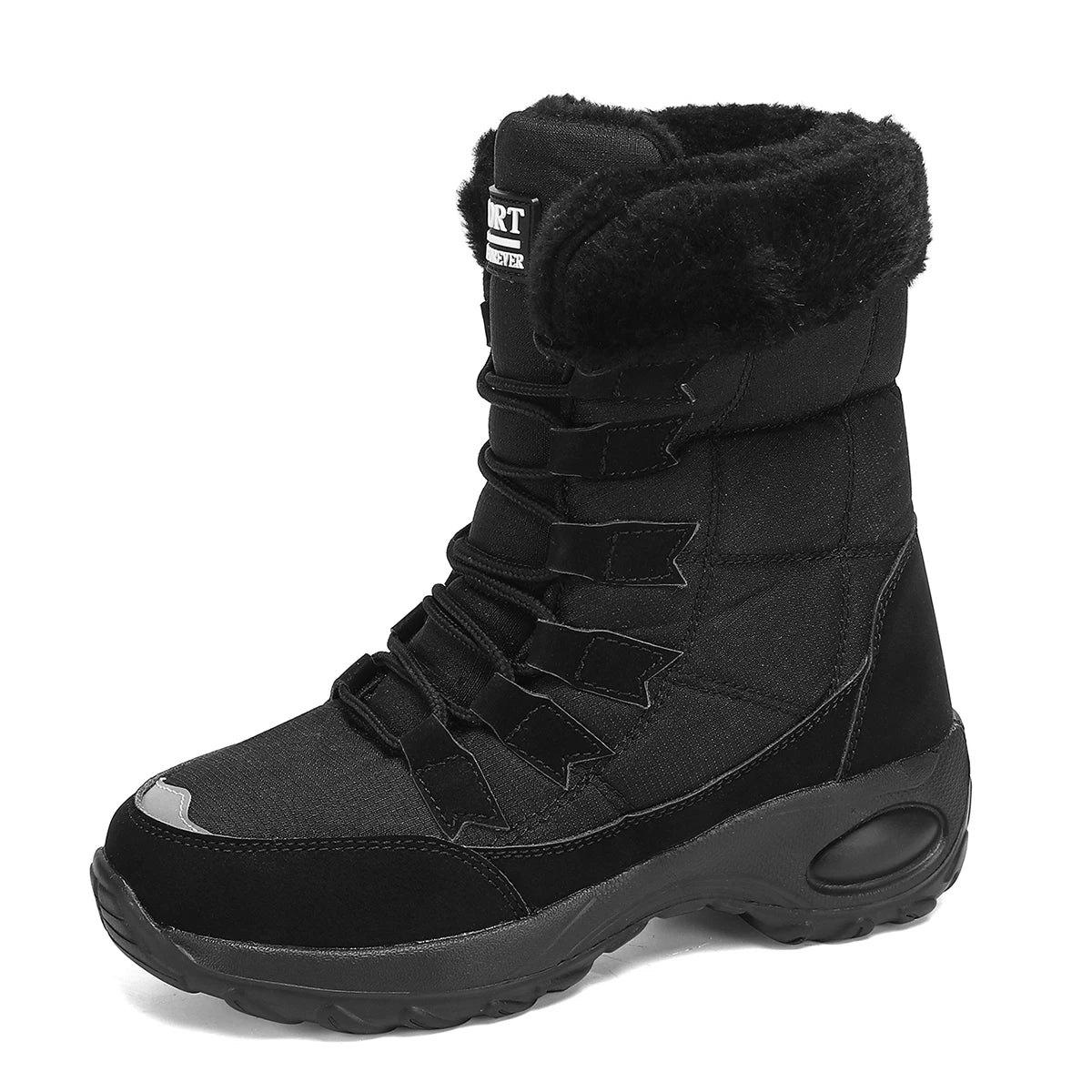 Women's  Waterproof Lace-Up Winter Boots