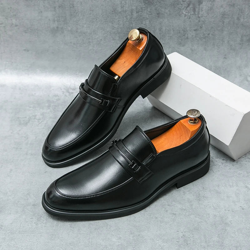 Men's Classic Leather Dress Shoes