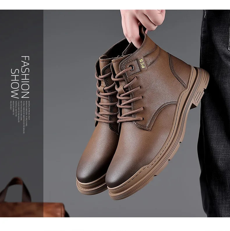 Men's Genuine Leather Boots