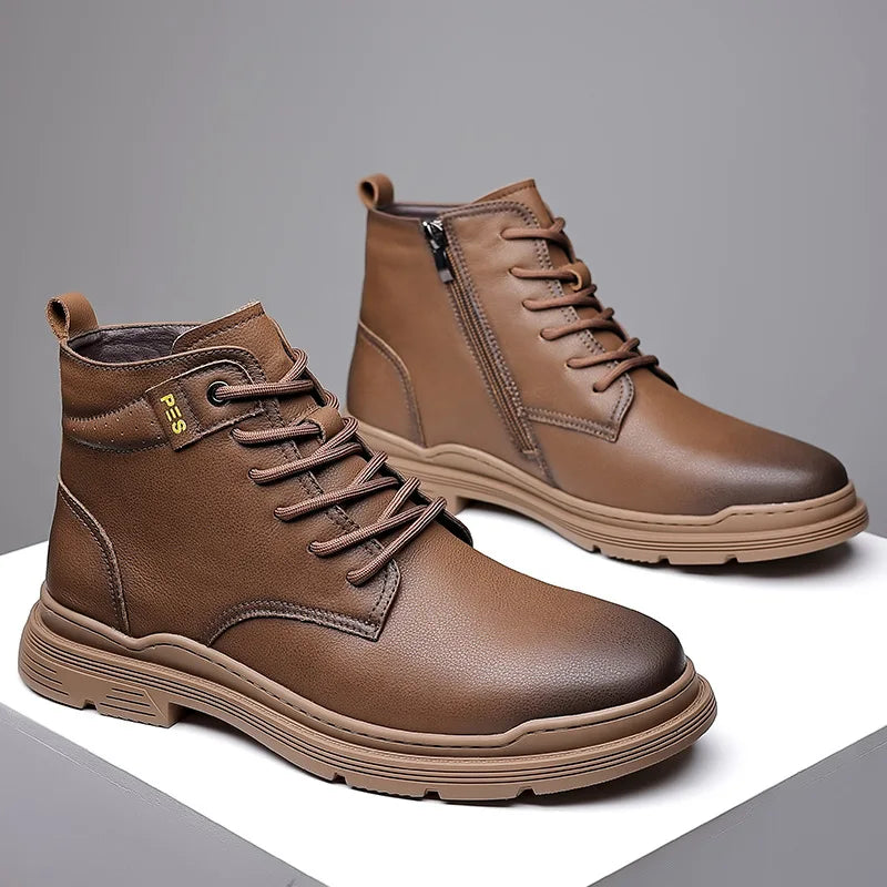 Men's Genuine Leather Boots