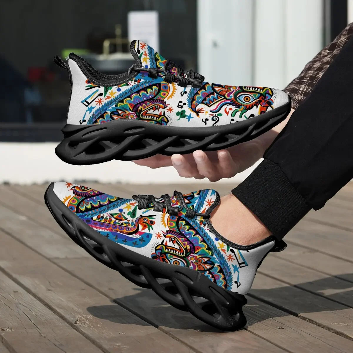 Women walking Tennis shoes
