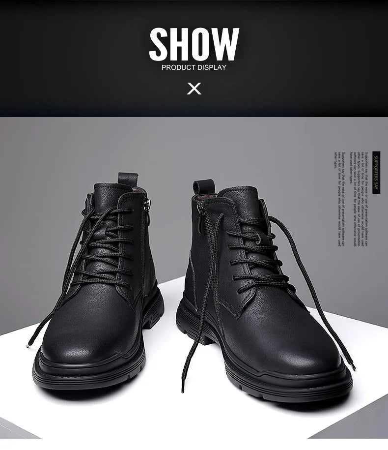 Men's Genuine Leather Boots
