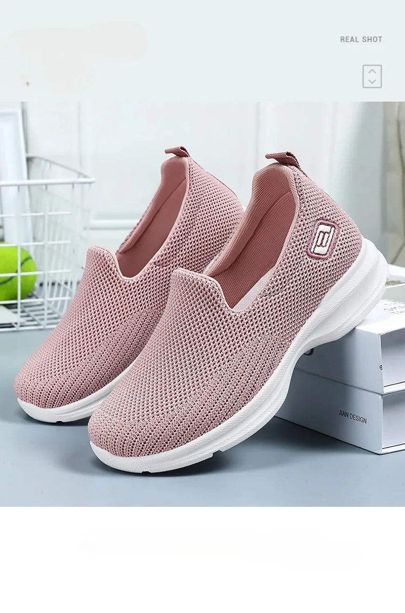 Shoes for Women Breathable - Flats Low Tennis Shoes