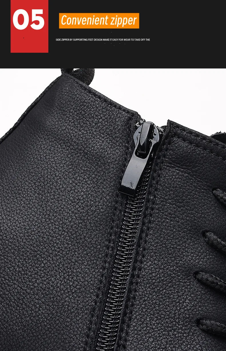 Men's Genuine Leather Boots