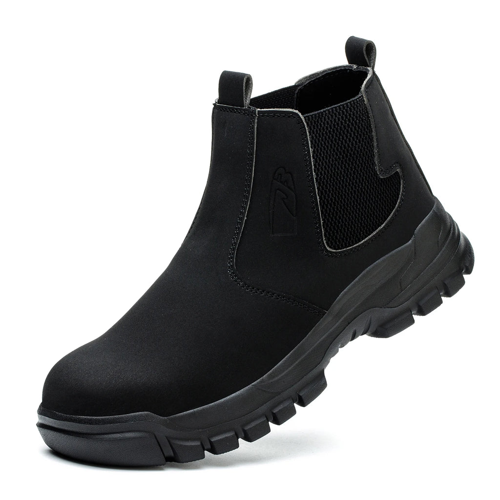 Men's Waterproof Steel Toe Safety Work Boots