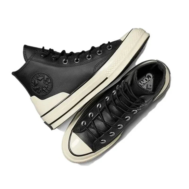 Premium Chuck 70 Leather High-Top Sneakers