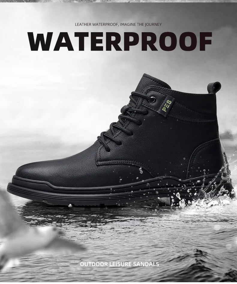Men's Genuine Leather Boots