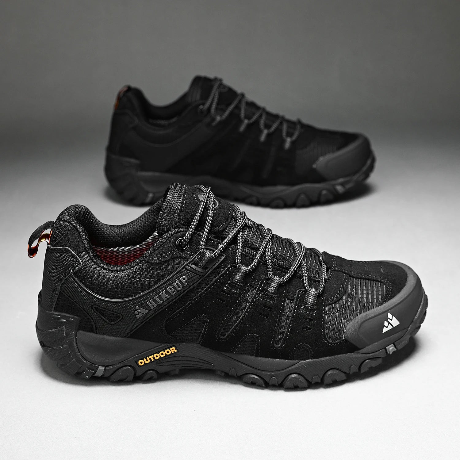 Men's Hiking Shoes Suede Leather Outdoor Shoes Wear-resistant Sneakers
