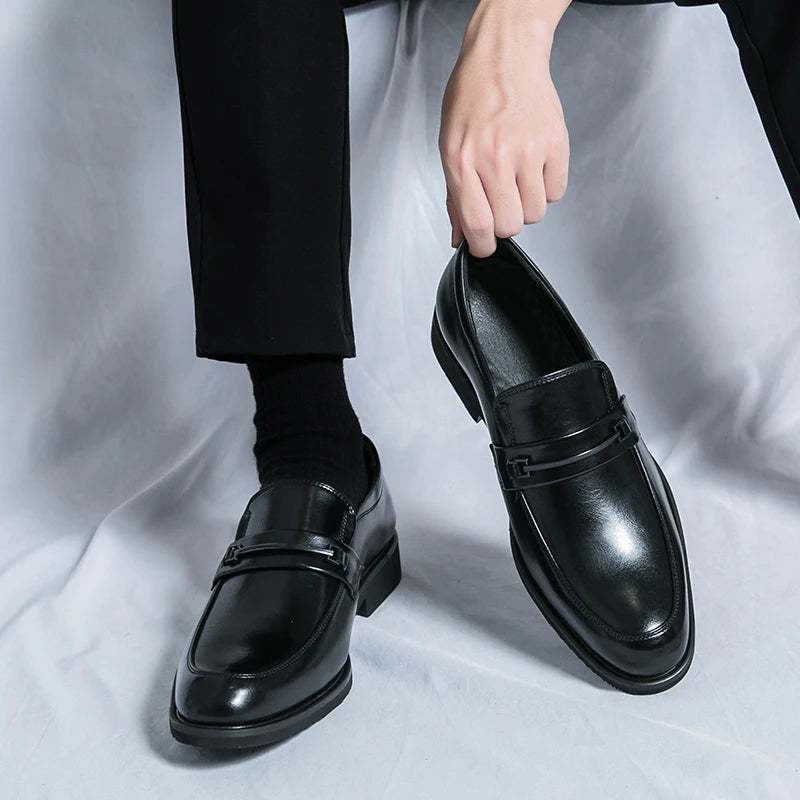 Men's Classic Leather Dress Shoes