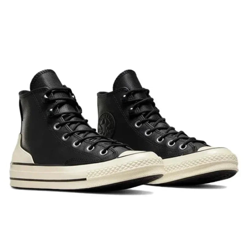 Premium Chuck 70 Leather High-Top Sneakers
