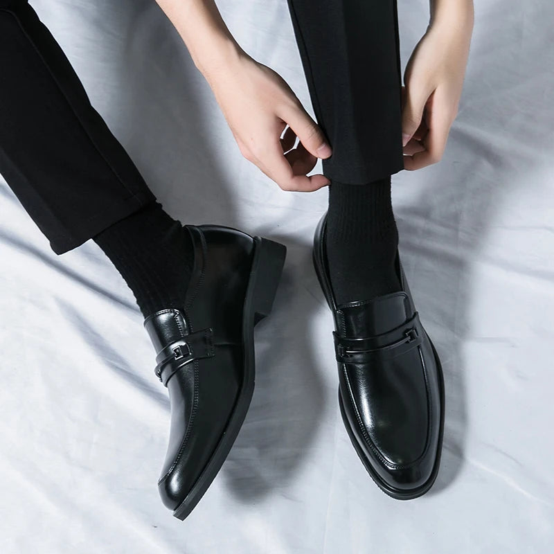 Men's Classic Leather Dress Shoes
