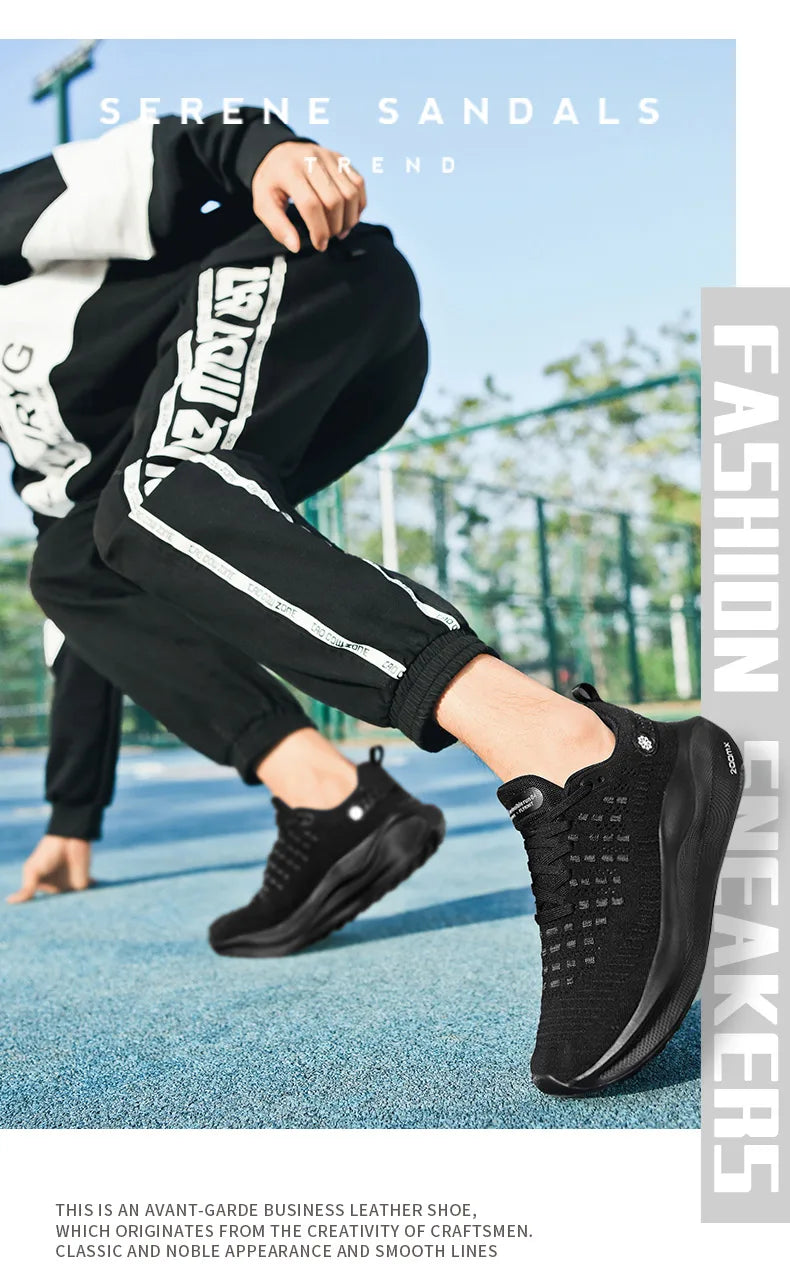 Men's breathable Mesh Lightweight Running Sneakers