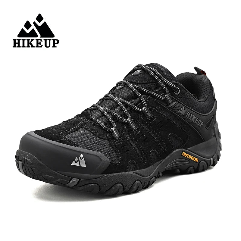 Men's Hiking Shoes Suede Leather Outdoor Shoes Wear-resistant Sneakers