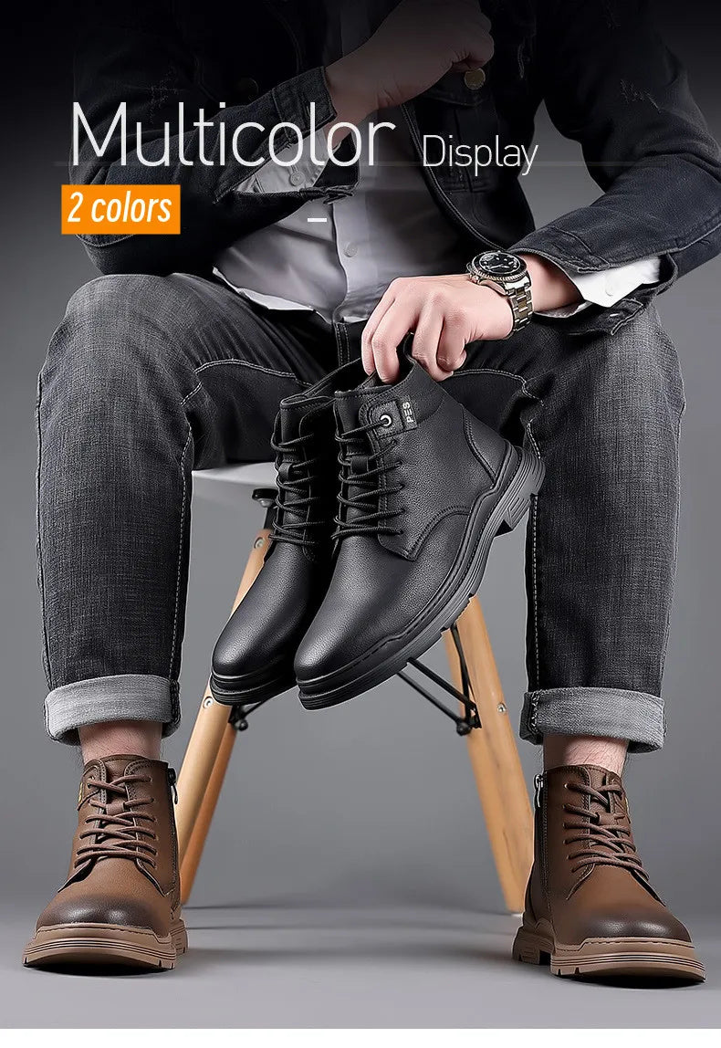 Men's Genuine Leather Boots