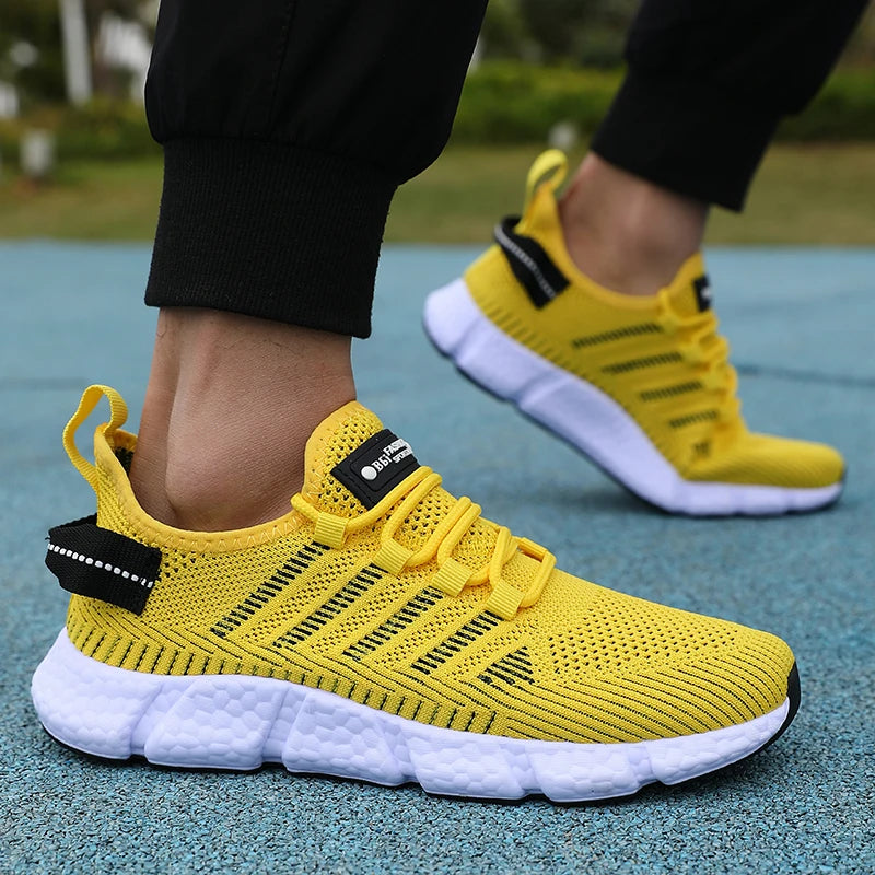 Summer Soft Soled Running Shoes Men Casual