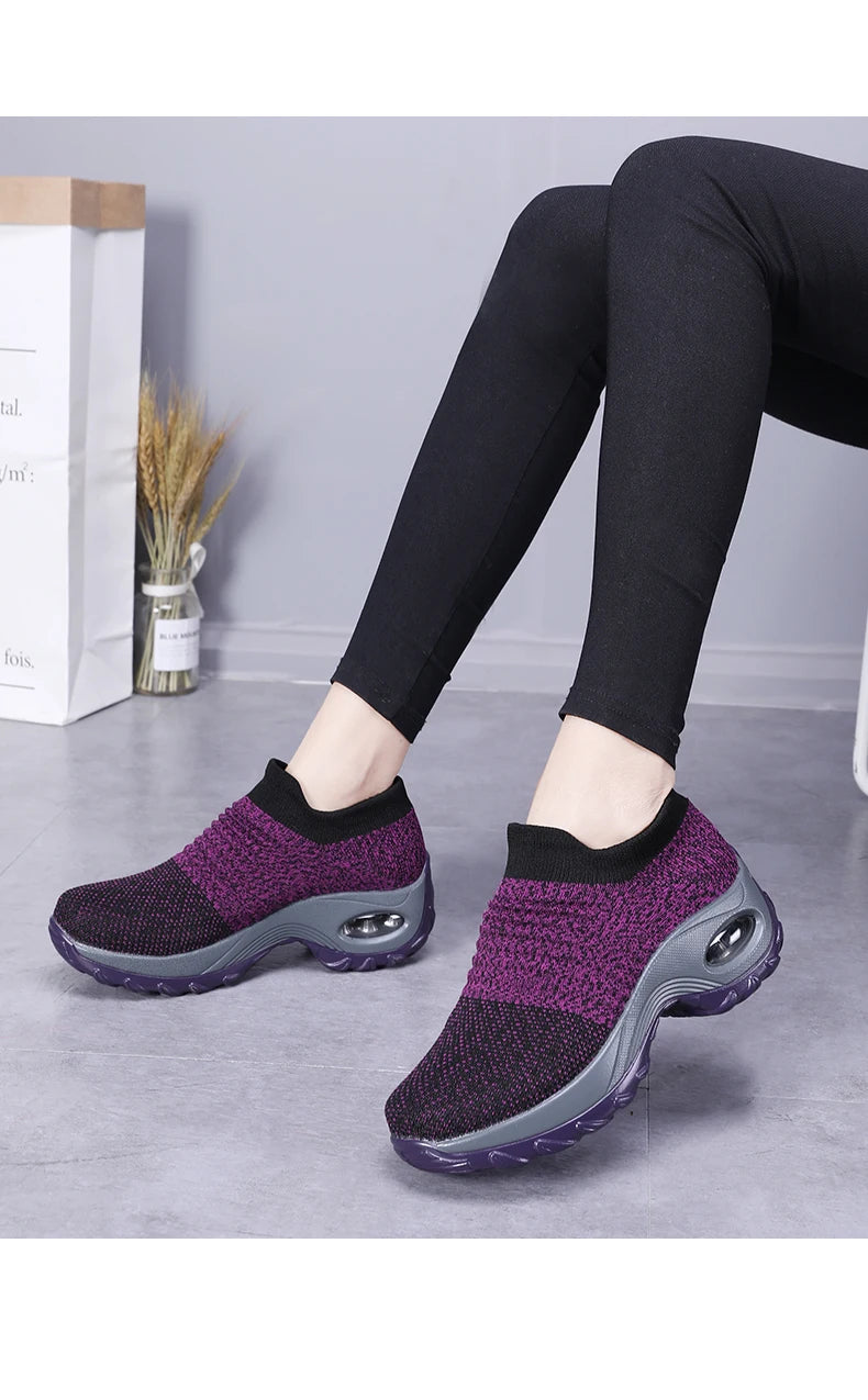 Women Sneakers Walking Mesh Shoes