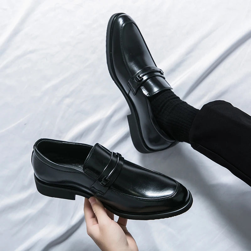 Men's Classic Leather Dress Shoes