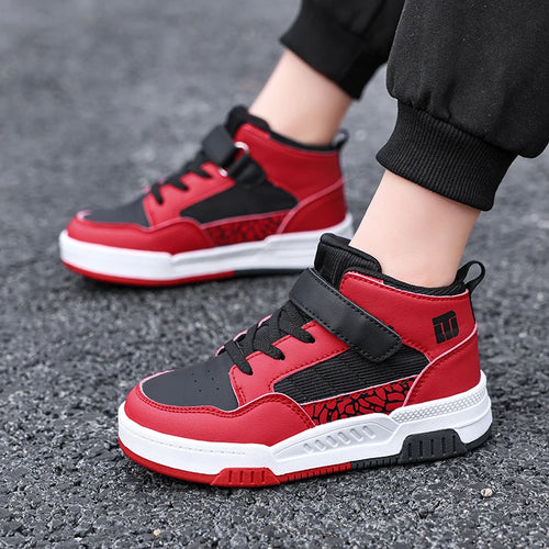 Boys High-Top Sneakers