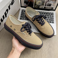 Boys' Casual Canvas Skateboard Shoes with Patchwork