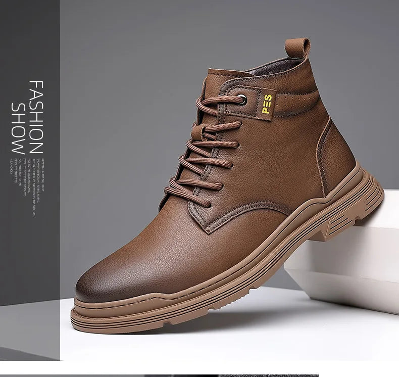 Men's Genuine Leather Boots