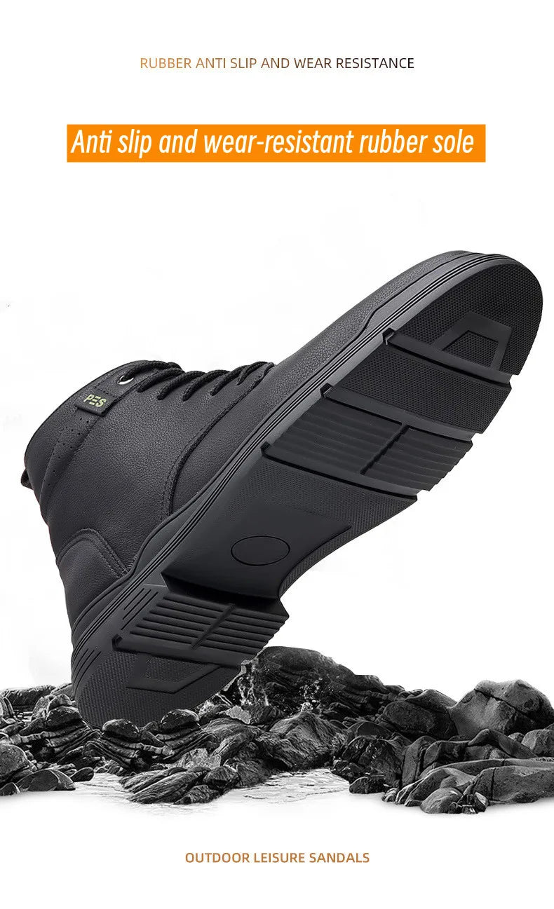 Men's Genuine Leather Boots