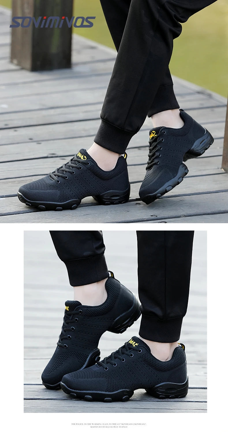 Dance Sneakers Jazz Shoes Modern Footwear for Men And Women