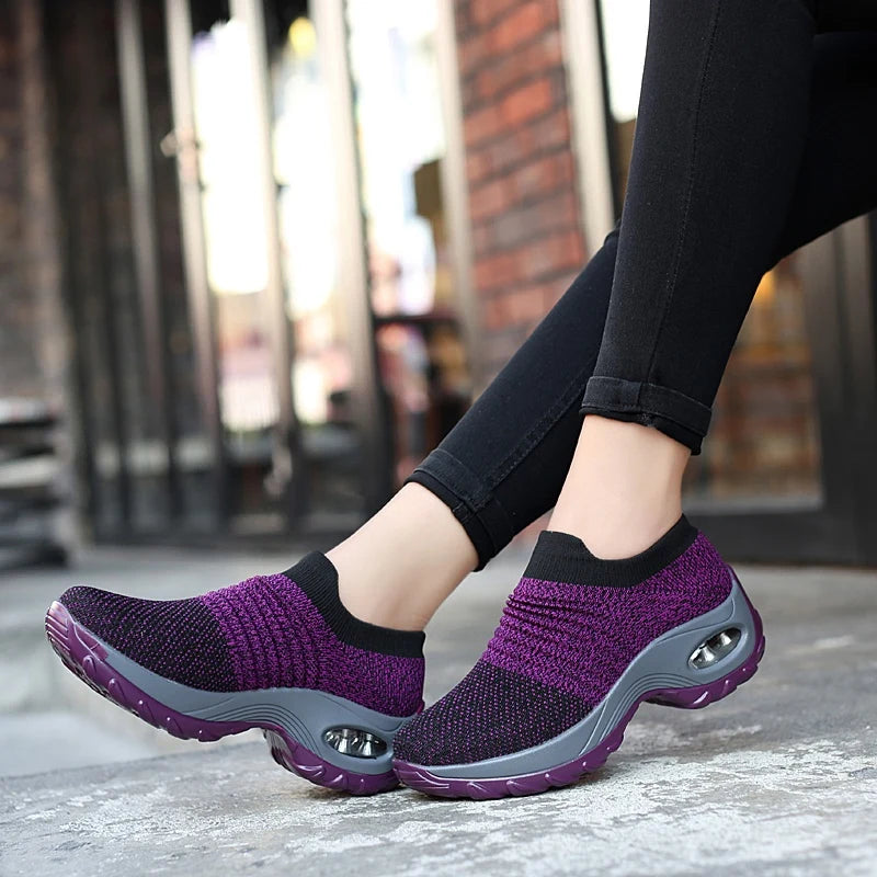 Women Sneakers Walking Mesh Shoes