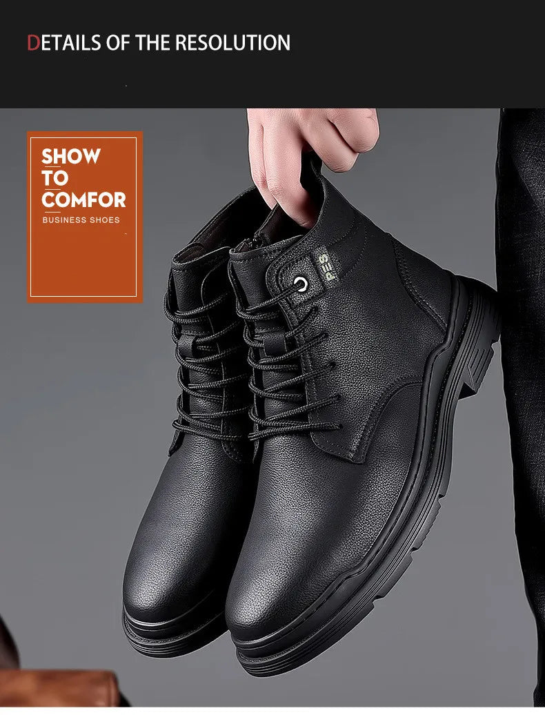 Men's Genuine Leather Boots