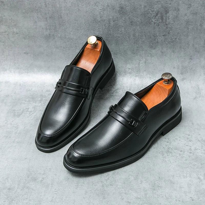 Men's Classic Leather Dress Shoes