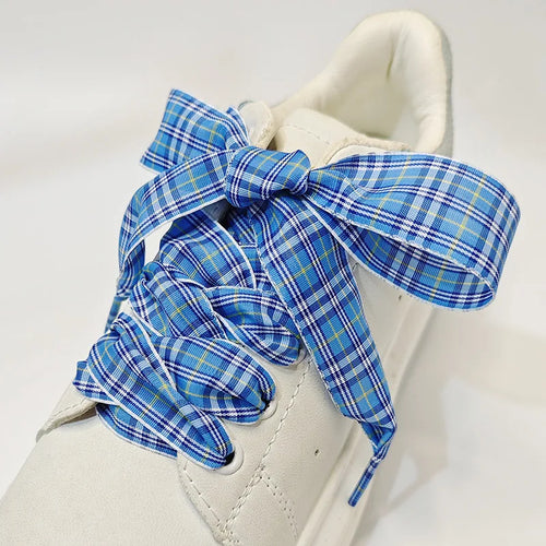 British Style Lattice Shoelaces for women