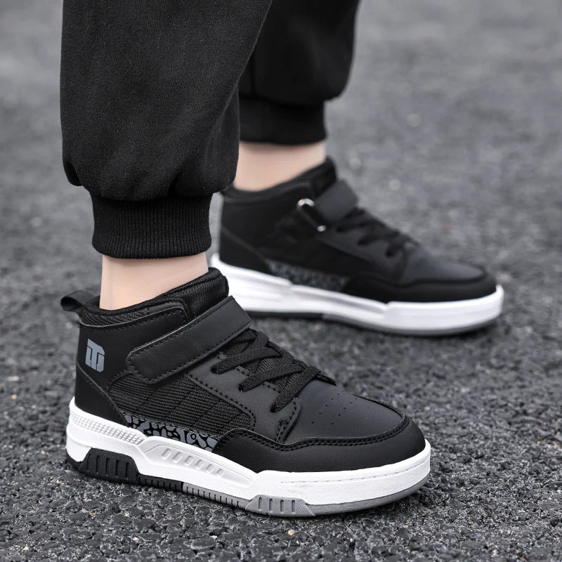Boys High-Top Sneakers