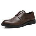 Handmade Men's Wingtip Oxford shoes Grey Leather