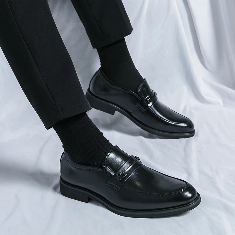 Men's Classic Leather Dress Shoes