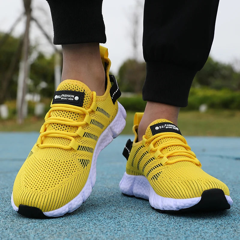 Summer Soft Soled Running Shoes Men Casual