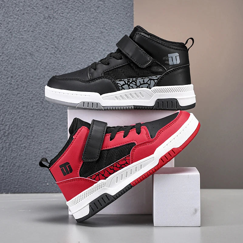 Boys High-Top Sneakers