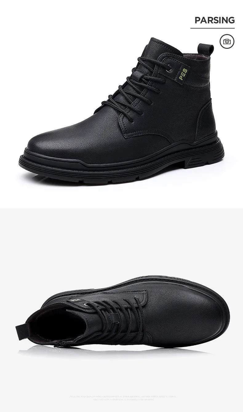 Men's Genuine Leather Boots