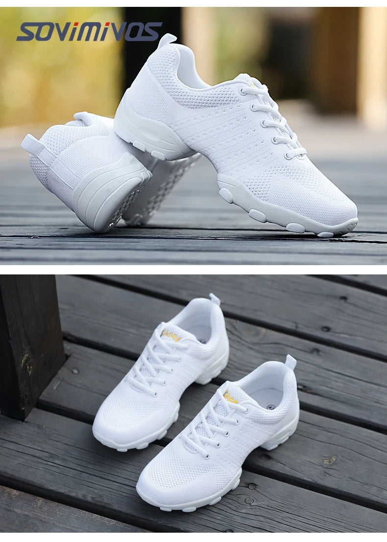 Dance Sneakers Jazz Shoes Modern Footwear for Men And Women